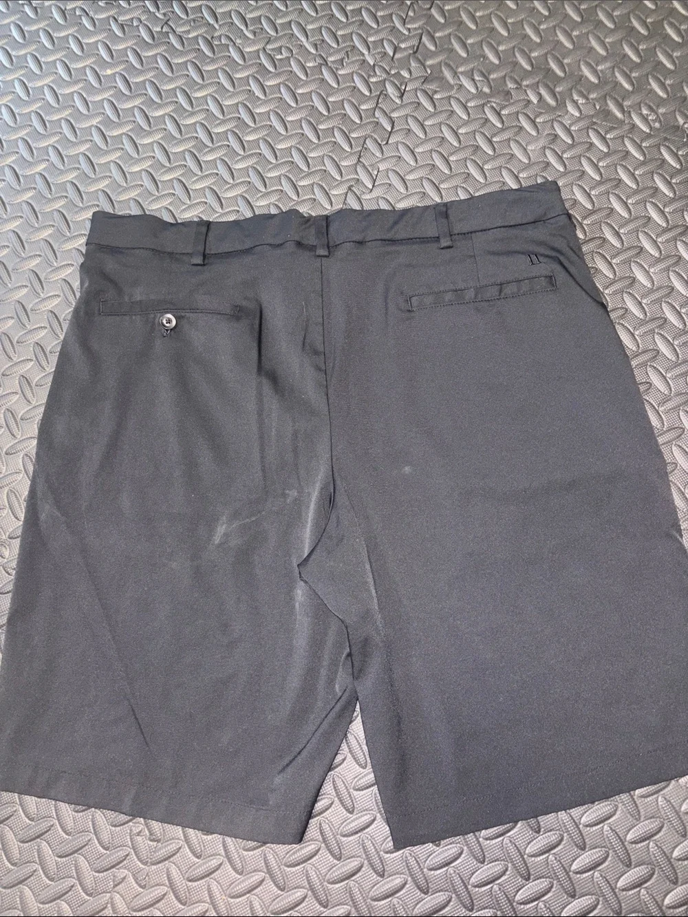 Walter Hagen Men's Black Performance Shorts - Golf Classic Everyday Short
